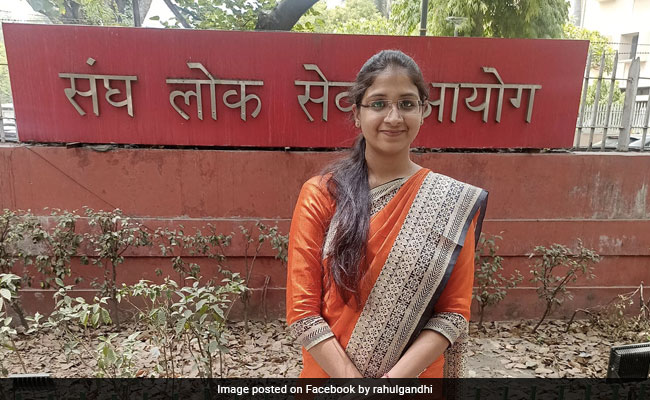 Rahul Gandhi's "Best Wishes" To Daughter Of Congress Leader For UPSC Feat