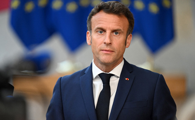 France Sends Rocket Launchers, More Arms To Ukraine: Emmanuel Macron