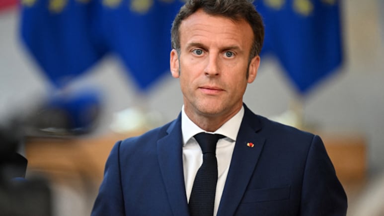 Macron Decries Antisemitic 'Hatred' After Memorial Tree Cut Down