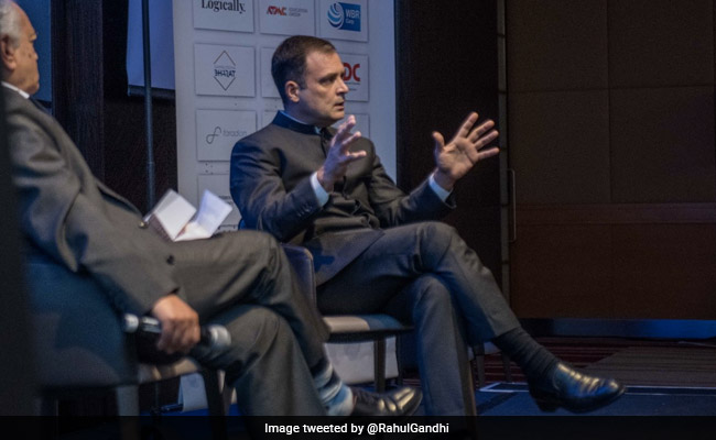 "Dangerous When...": Rahul Gandhi Accuses BJP Of Allowing Company Raj
