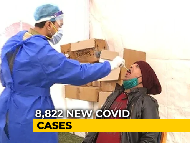 India Records 8,822 New COVID-19 Cases, 15 Covid Deaths In 24 Hours: Centre