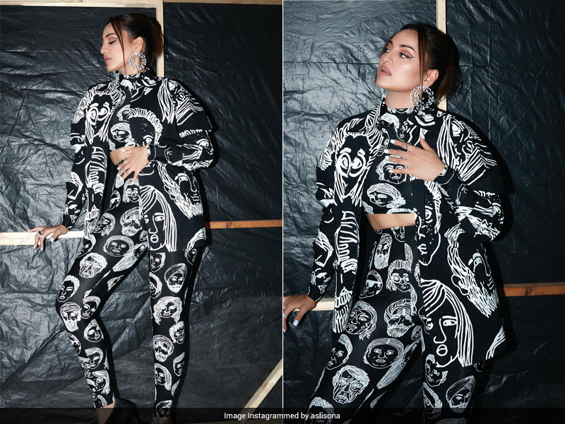 Sonakshi Sinha Is Setting New Trends In A Graphic Co-Ord Set