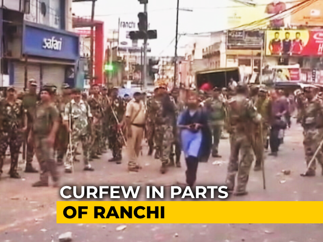 Curfew In Parts Of Ranchi After Protests Over Prophet Comments