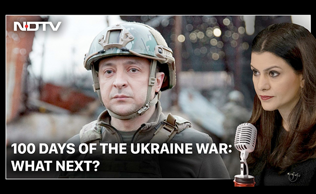 100 Days Of The Ukraine War: What Next? - 'Hot Mic' With Nidhi Razdan
