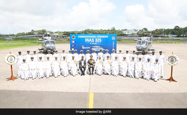 Navy Commissions Advanced Light Helicopter MK III Squadron, 'Eagle Owl'