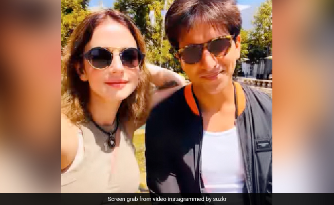 Sussanne Khan And Boyfriend Arslan Goni Are Busy Soaking Up The Californian Sun