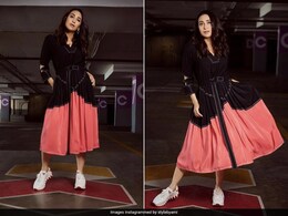 Karisma Kapoor Looks Fun And Playful In A Breezy Colourblock Dress Karisma Kapoor Looks Fun And Playful In A Breezy Colourblock Dress