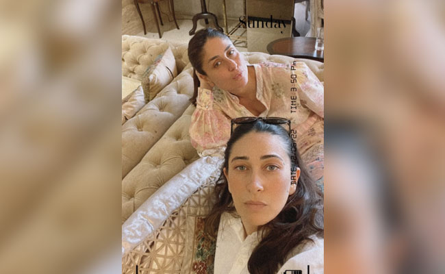 Inside Kareena And Karisma Kapoor's "Fishy" Lunch Date