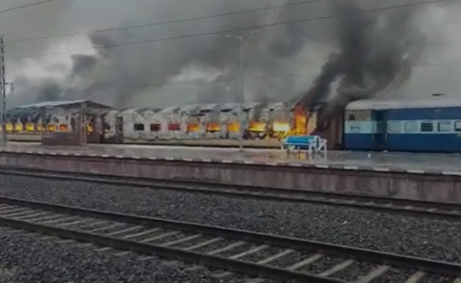 12 Trains Burnt, Stations Vandalised In 'Agnipath' Protests: 10 Facts