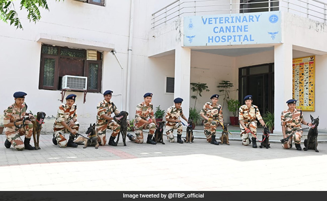 In A First, Border Police Inducts Women Personnel As Dog Handlers