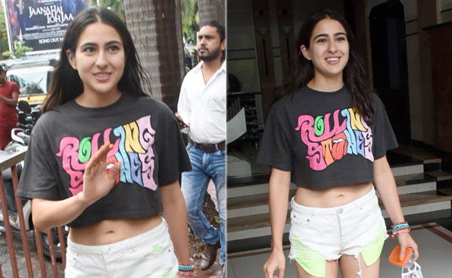 Sara Ali Khan's Summer Fashion Is Incomplete Without Her Chic Bright Shorts