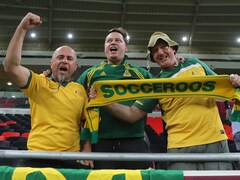 "Eat Your Hats": Australia Celebrates Making Fifth Straight World Cup
