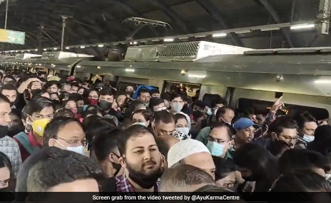 "Delhi Metro Turned Into Mumbai Local": Commuters Mock DMRC As Blue Line Gets Delayed During Office Hours