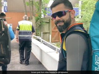 Watch: Virat Kohli Turns Around To Cameraman At Edgbaston, Asks