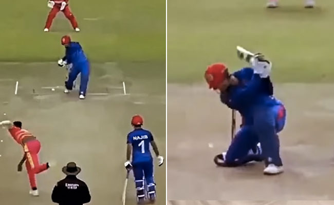 Rashid Khan का तूफान, 10 गेंद में पलट दिया मैच, 310 के स्टाइक रेट से रन बनाकर गेंदबाजों के उड़ाए होश