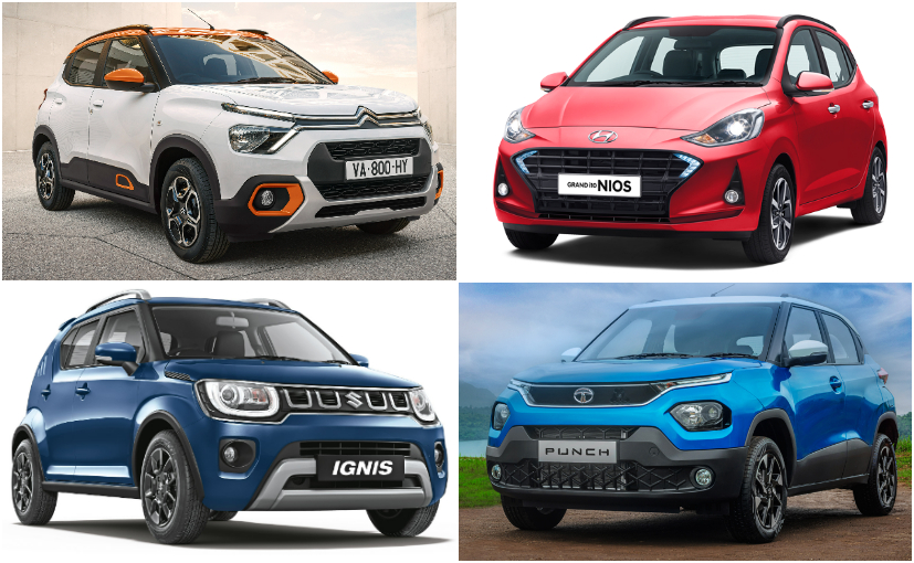 2022 Citroen C3 vs Hyundai Grand i10 Nios vs Maruti Ignis vs Tata Punch: Specifications Comparison
