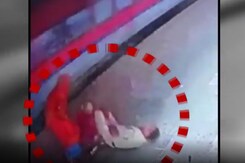 Watch: Cop Saves Elderly Woman Crossing Tracks, Railways Makes A Request Watch: Cop Saves Elderly Woman Crossing Tracks, Railways Makes A Request