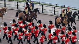 Military Parade Kicks Off Queen Elizabeth's Historic Jubilee Celebrations