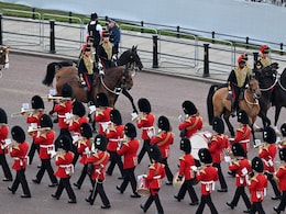 Military Parade Kicks Off Queen Elizabeth's Historic Jubilee Celebrations