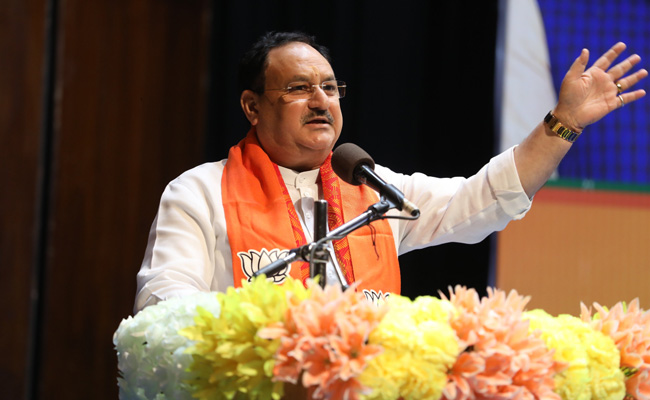 "Congress Protests An Attempt To Hide The Truth": BJP Chief JP Nadda