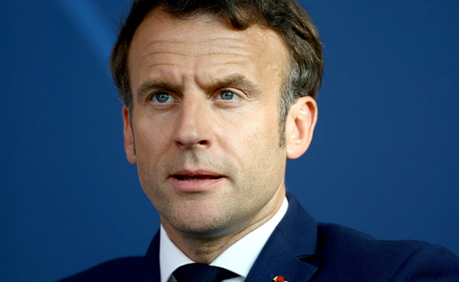 France's Macron Says Fighter Jets For Ukraine "Not Excluded"