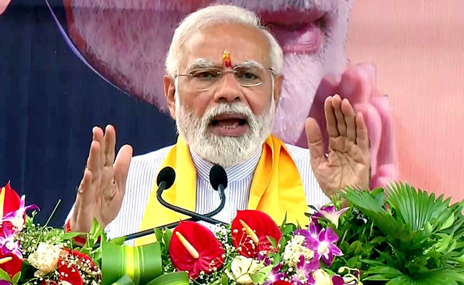 PM Modi Lays Foundation Stone Of Railway Projects Worth Rs 16,000 Crores