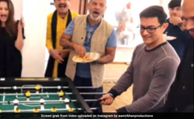 Inside Aamir Khan's Party With Some Of The <i>Lagaan</i> XI And A Couple Of Real Life Cricketers