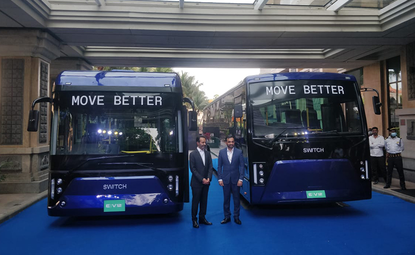 Switch Mobility Launches Ei V12 Electric Bus Range For India