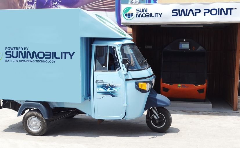 SUN Mobility Expands Its Battery Swapping Operations To Maharashtra, Collaborates Witih Amazon India