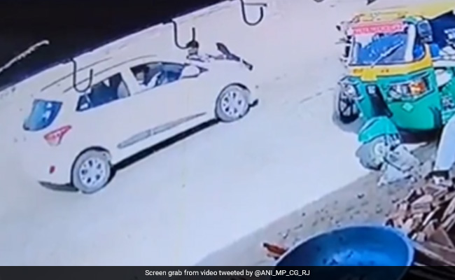 On Camera, Rajasthan Cop Dragged On Bonnet By Traffic Violator