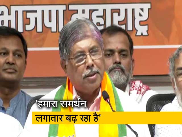 महाराष्ट्र बीजेपी अध्यक्ष चंद्रकांत पाटिल ने कहा, 'जो होता है अच्छा ही होता है'
