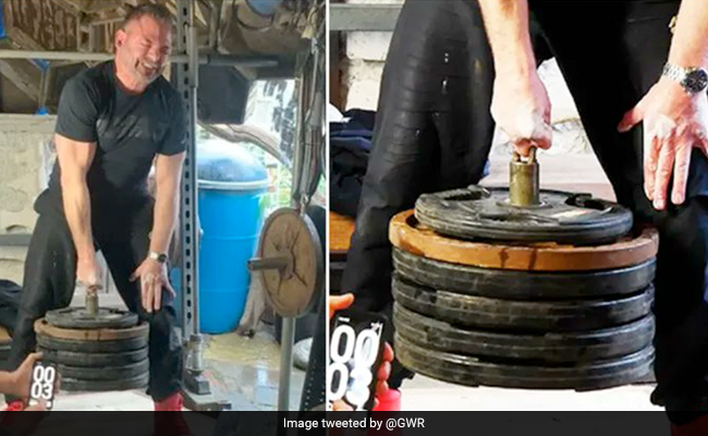 Man Lifts More Than 120 Kg With One Finger, Breaks 10-Year-Old Guinness Record