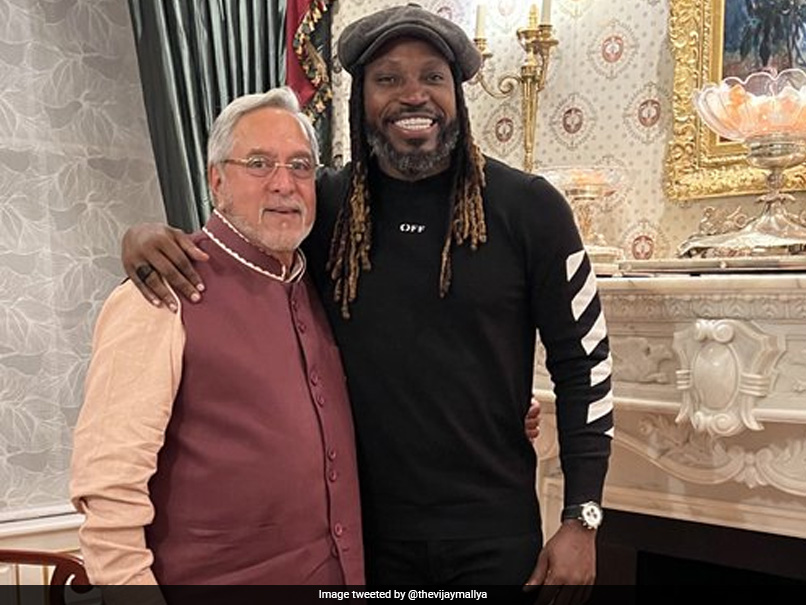 "Super Friendship, Best Acquisition": Vijay Mallya's Pic With Chris Gayle