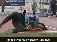 On Camera, Olympic Champion Neeraj Chopra's Nasty Fall In Kuortane Games