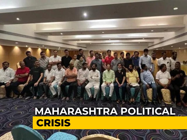 With Eknath Shinde, Write 34 MLAs To Governor