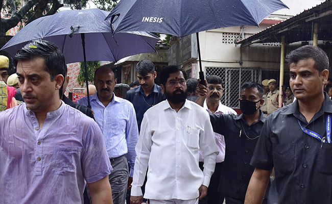 Eknath Shinde-Led Rebel Sena MLAs Donate Rs 51 Lakh For Assam Flood Relief