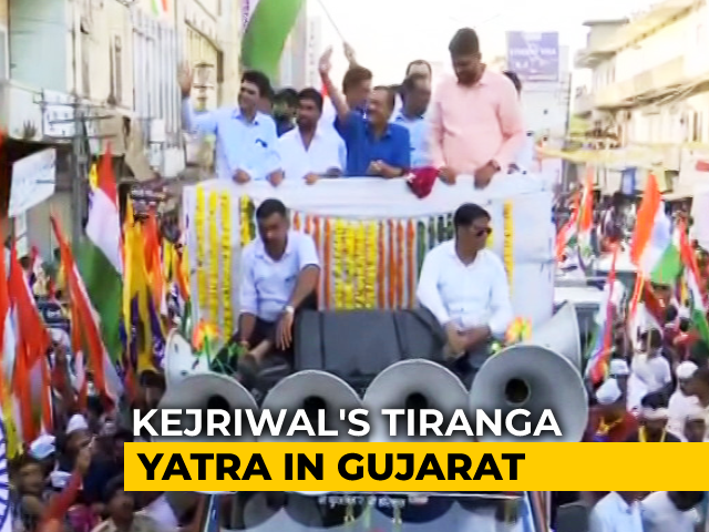 Arvind Kejriwal's 'Parivartan Yatra' In Gujarat