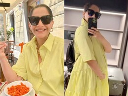 Making Summer Maternity Style Easy-Breezy Is Sonam Kapoor In A Sunshine Yellow Maxi Dress Making Summer Maternity Style Easy-Breezy Is Sonam Kapoor In A Sunshine Yellow Maxi Dress