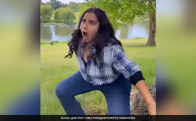 डांस करते-करते इतनी दीवानी हुईं विद्या बालन की कमर में आ गई मोच, पूरा VIDEO देख फैन्स की छूट गई हंसी...