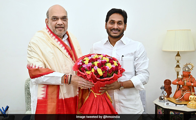 Jagan Reddy Meets Amit Shah In Delhi, Seeks Funds For Irrigation Project