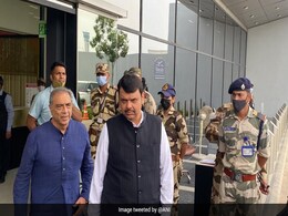 Amid Power Tussle In Maharashtra, BJP Leader Devendra Fadnavis Reaches Delhi Amid Power Tussle In Maharashtra, BJP Leader Devendra Fadnavis Reaches Delhi