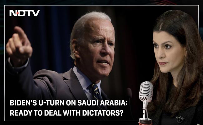 Biden's U-Turn On Saudi Arabia: Ready To Deal With Dictators? | Hot Mic with Nidhi Razdan - Vimarsana News