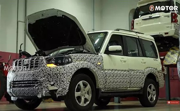 Mahindra Scorpio Classic To Get Subtle Cosmetic Updates; Spotted Testing