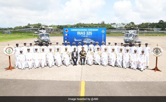 Indian Naval Air Squadron Commissioned Into Indian Navy