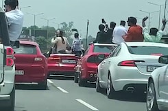 Watch: Groom Dances, Takes Selfies In Open Roof Audi, Fined Rs 2 Lakh Watch: Groom Dances, Takes Selfies In Open Roof Audi, Fined Rs 2 Lakh