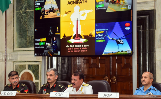No Rollback Of 'Agnipath' Scheme, Says Top Military Officer