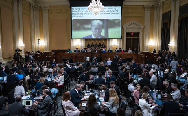 US Capitol Hill Riot Hearing: January 6 Probe Panel Shows Unreleased Footage