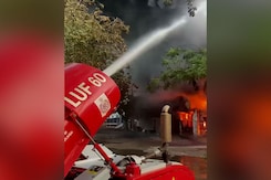Watch: Robot Firefighter Battles Flames In Delhi's Godown Watch: Robot Firefighter Battles Flames In Delhi's Godown