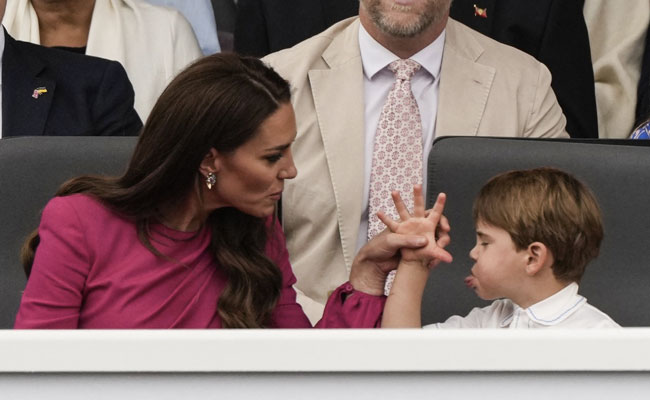 In Pics: Prince Louis Strikes Again - Makes Hilarious Faces At Mom