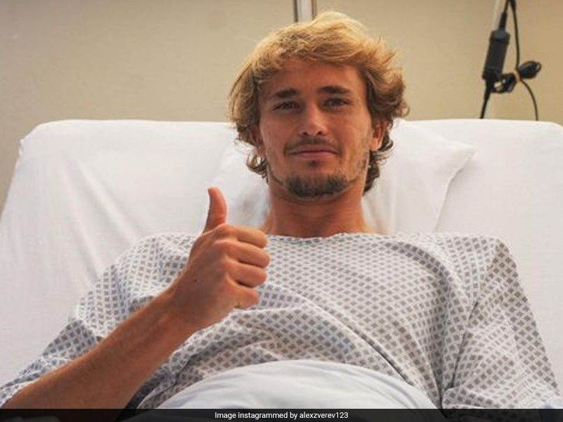 Alexander Zverev Has Surgery On Torn Ankle Ligaments After French Open Fall